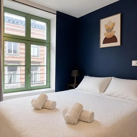 아파트 Le Clos Delobel 투르쿠앵